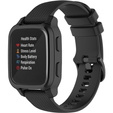 2w1 Etui z Osłoną na ekran do Garmin Venu Sq, Czarny
