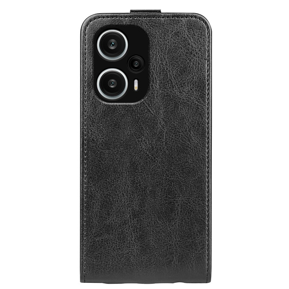 Etui z klapką do Poco F5 5G, Flip, czarne
