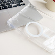Etui do Samsung Galaxy Z Fold5 5G do MagSafe, Dropproof magnetyczne przezroczyste