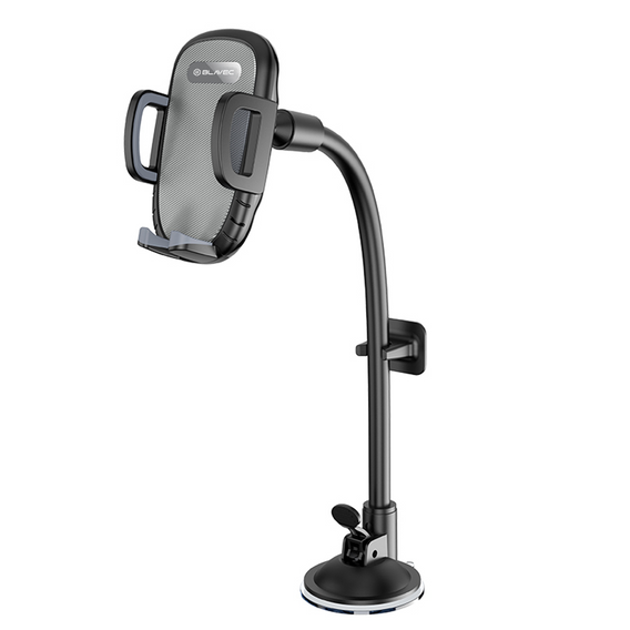 Uchwyt samochodowy do szyby z regulowanym ramieniem do smartfonów