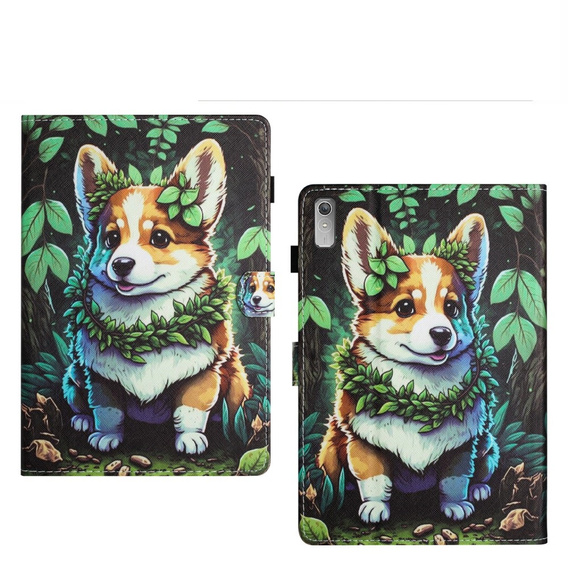 Etui do Lenovo Tab P11 Gen 2 TB350FU TB350XU 11.5", corgi dog