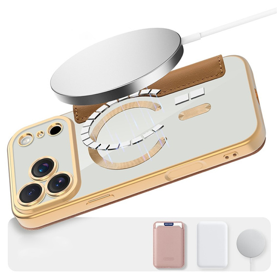 Etui z klapką RFID Wallet MagSafe z ochroną aparatu do iPhone 17 Pro Max