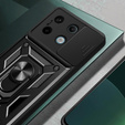 Etui pancerne do Xiaomi Redmi Note 13 Pro 5G, CamShield Slide, czarne