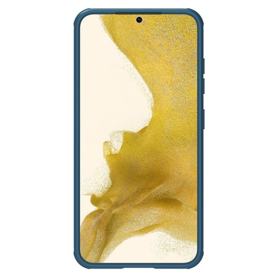 Etui NILLKIN do Samsung Galaxy S23 Plus, Obudowa Super Frosted Shield Case, niebieskie