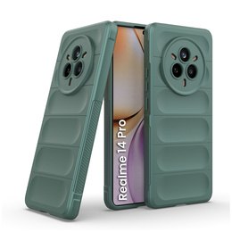 Etui do Realme 14 Pro 5G, Gaming Shockproof, zielone