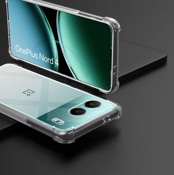 Etui do OnePlus Nord 4, Dropproof, przezroczyste