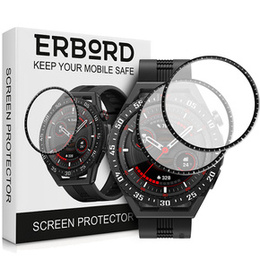 2x Szkło Hybrydowe ERBORD do Huawei Watch GT 3 SE