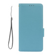 Etui z klapką do Xiaomi Redmi Note 12 5G / POCO X5 5G, Wallet Litchi Magnet, niebieskie