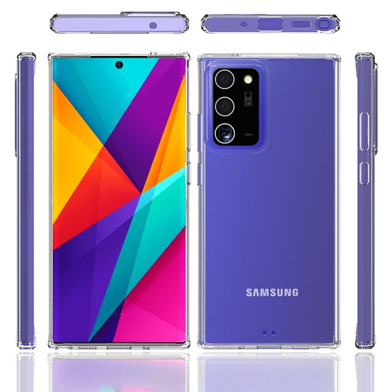 Etui do Samsung Galaxy Note 20 Ultra, Fusion Hybrid, przezroczyste