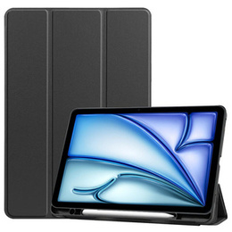 Etui do iPad Air 11" 2025/2024 (7/6 gen.), Smartcase z miejscem na rysik, czarne