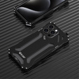 Etui R-JUST do iPhone 15 Pro, pancerne Hollow Armour, czarne