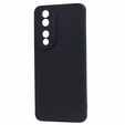 Etui Case Silikonowe do Honor 90, Cienkie, czarne