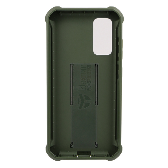 Etui pancerne do Samsung Galaxy S20 FE, Dexnor Full Body, zielone