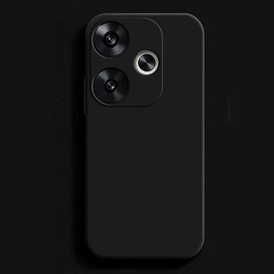 Etui do Xiaomi Poco F6, Silicone Lite, czarne