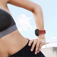 Pasek Silikonowy do Suunto Ambit 1/2/3/2S/2R/3P/3S/3R, Bordowy