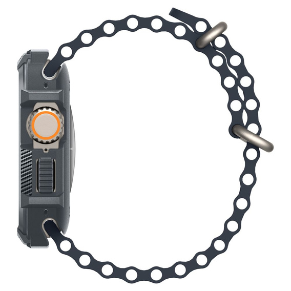 Etui Spigen Rugged Armor Dark Gray do Apple Watch Ultra 1 / 2 (49 mm)