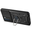 Etui pancerne do Oppo Reno 6 5G, CamShield Slide, czarne