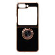 Etui do Samsung Galaxy Z Flip 5 5G, Electro Ring, czarne