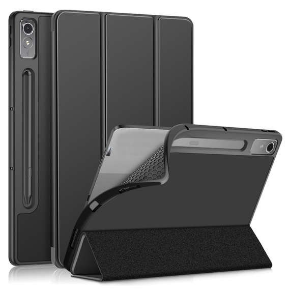 Etui do Lenovo Tab P12, Smartcase z miejscem na rysik, czarne