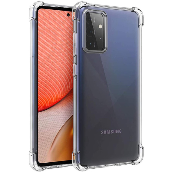 Etui do Samsung Galaxy A72 4G/5G, Dropproof, Przezroczyste