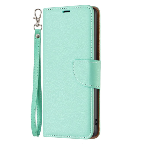 Etui z klapką do Xiaomi Redmi 12 4G, Wallet Litchi Magnet, zielone