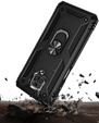 Etui pancerne do Xiaomi Redmi Note 9S / 9 Pro, Nox Case Ring, czarne