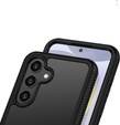 Etui do Samsung Galaxy S24, Shockproof, z folią, czarne