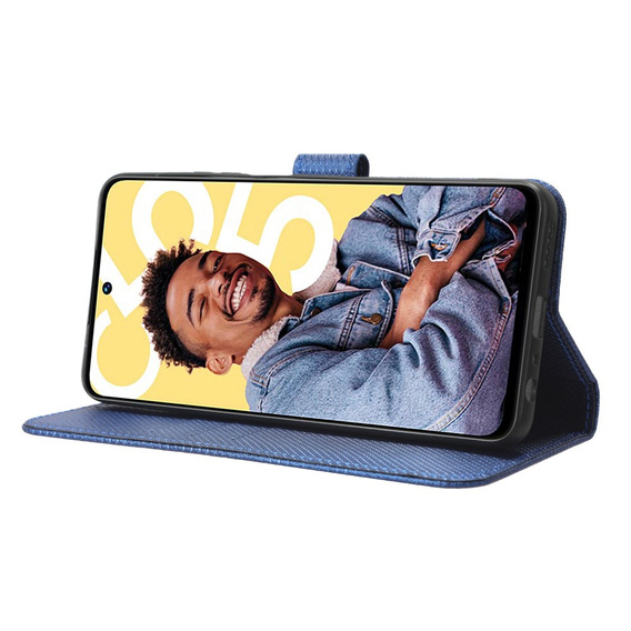 Etui z klapką do Realme C55, Wallet, Smart Magnet, niebieskie