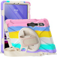 Etui pancerne do Samsung Galaxy Tab S9 / S8 / S7, ochronne 360 z miejscem na rysik, Kolorowe
