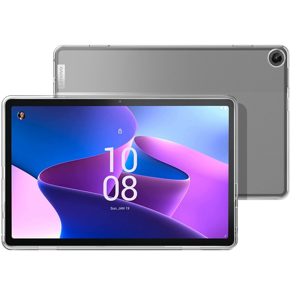 Etui do Lenovo Tab M10 10.1 Gen 3 TB-328FU/TB-328XU, Silikonowe, przezroczyste