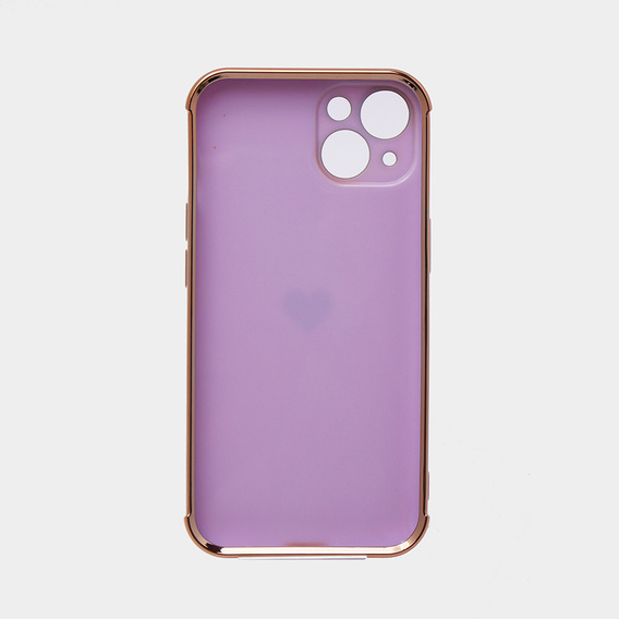 Etui do Apple iPhone 13, Electro heart, fioletowe