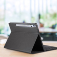 Etui z klawiaturą Bluetooth do Samsung Galaxy Tab S10 FE+ Plus, Dux Ducis TK Series – czarny