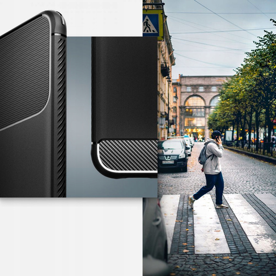 Etui Spigen do Samsung Galaxy S22, Rugged Armor, czarne