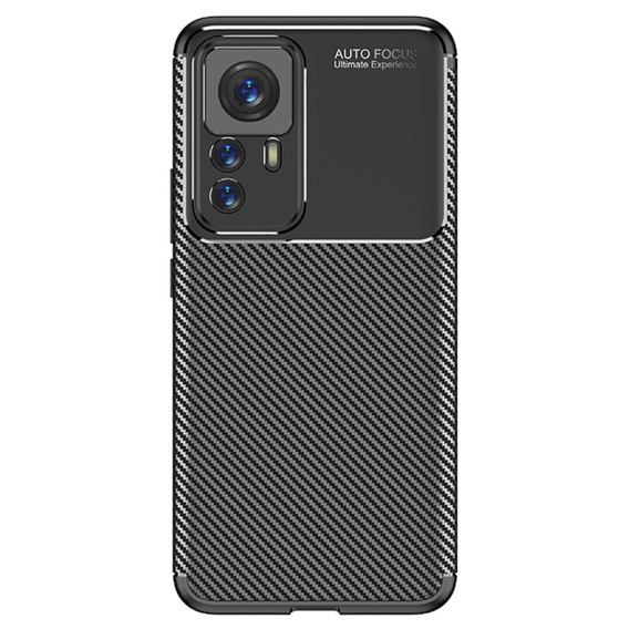 Etui do Xiaomi 12T, Carbon Gel, czarne