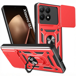 Etui pancerne CamShield Slide z osłoną aparatu i ringiem do Xiaomi 15T