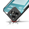 Etui do Infinix Hot 40i, AntiDrop Hybrid, czarne