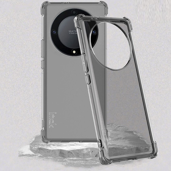 Etui IMAK do Honor Magic 5 Lite, Dropproof, przezroczyste / czarne