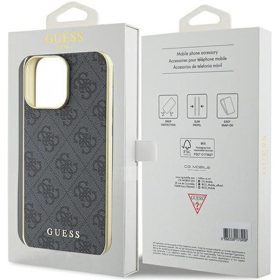 Etui Guess 4G Charms z zawieszką do iPhone 15 Pro