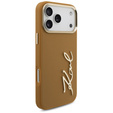 Etui Karl Lagerfeld Karl Script Logo – z metalowymi przyciskami do iPhone 17 Pro Max