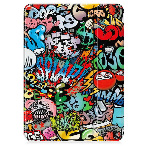 Etui do OnePlus Pad, Smartcase, graffiti