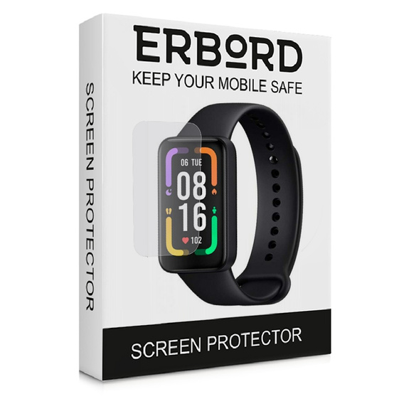 3x Folia Hydrożelowa ERBORD do Xiaomi Redmi Smart Band Pro