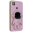 Etui do Xiaomi Redmi 9C, Astronaut, fioletowe
