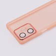 Etui do Xiaomi Poco F5, Fusion Hybrid, przezroczyste / różowe