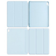 Etui do iPad 11" 2025 A16 (11 gen.) / iPad 10.9" 2022 (10 gen.), Smart Pencil, z miejscem na rysik, niebieskie
