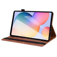 Etui do Samsung Galaxy Tab S6 Lite 10.4" 2020/2022/2024, Classic, z miejscem na rysik, brązowe