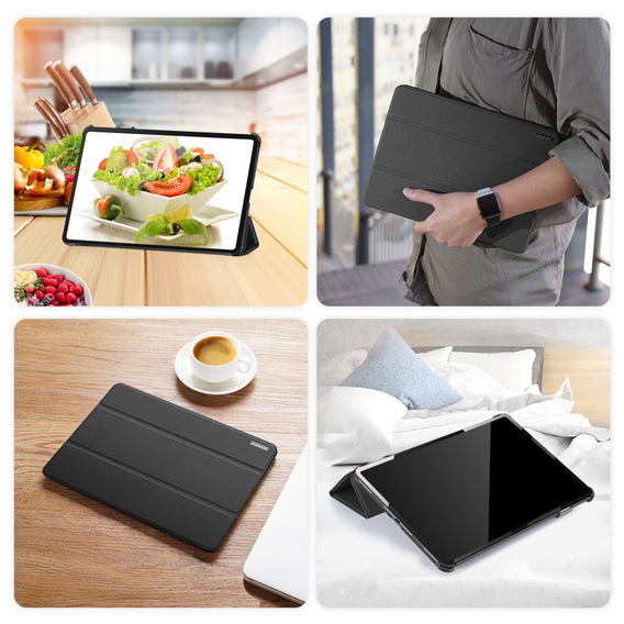 Etui do Samsung Galaxy Tab S9 Ultra 14.6", Dux Ducis Domo, czarne