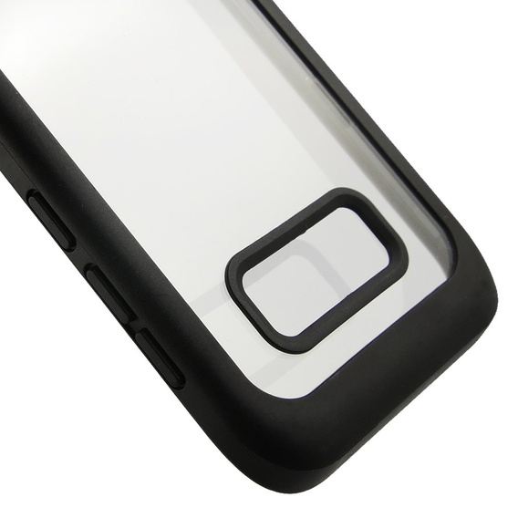 Etui do Samsung Galaxy S8, Shockproof, z folią, czarne
