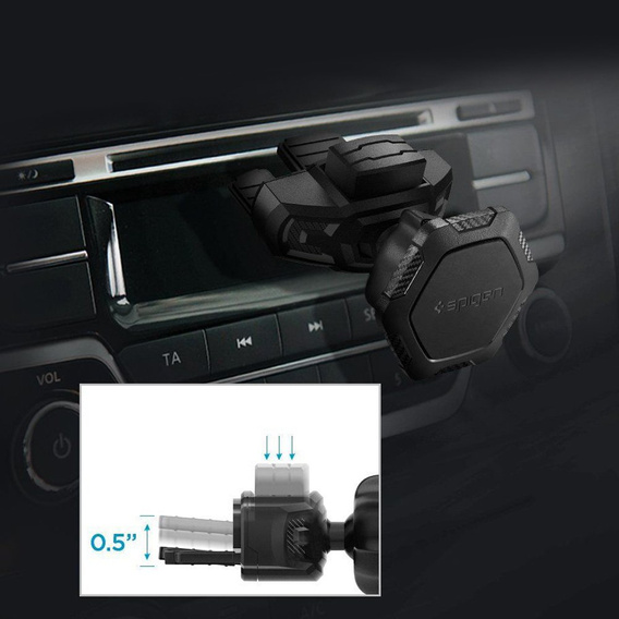 Uchwyt Samochodowy na telefon SPIGEN QS24 mangetyczny na CD Slot