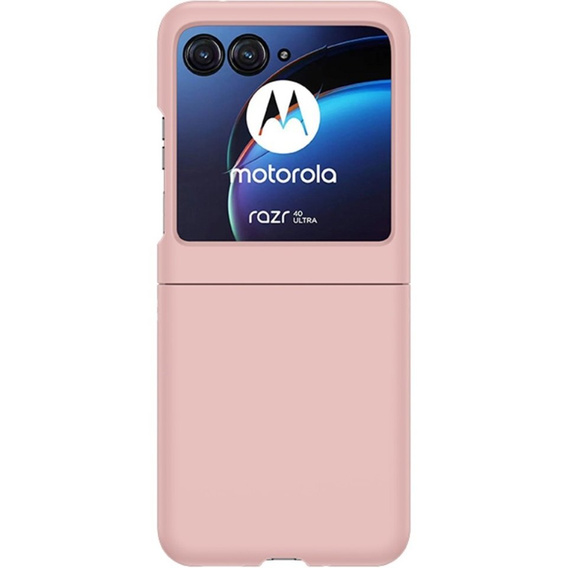 Etui PC Case do Motorola Razr 40 Ultra 5G, Różowe