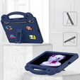 Etui do Samsung Galaxy Tab S7/S8/S9, Cute Patterns, z podstawką, Granatowe